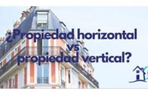 Propiedad Horizontal Vs propiedad vertical