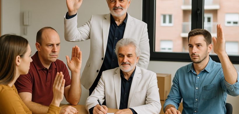 Elección de nuevo Presidente por ausencia del anterior