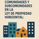 Comunidades y subcomunidades en la ley de propiedad horizontal