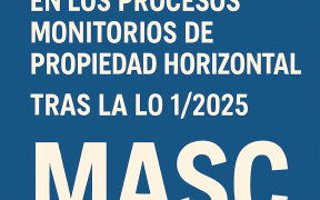 La procedibilidad en los procesos monitorios de propiedad horizontal.Masc