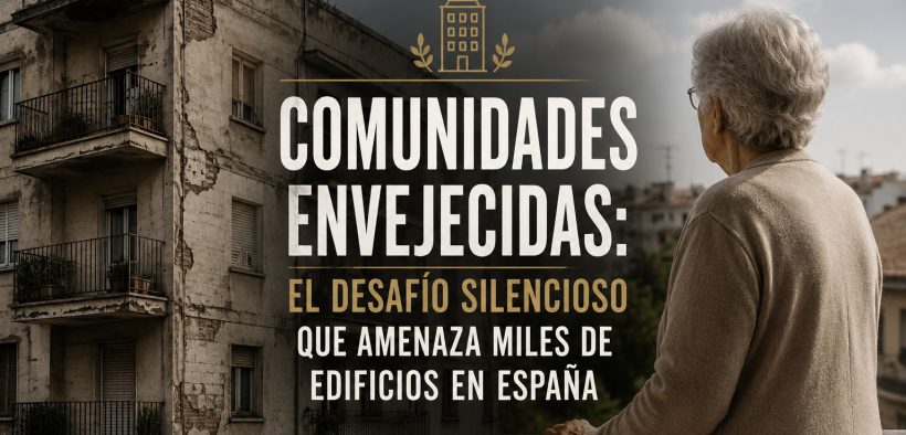 Comunidades envejecidas: el desafío silencioso que amenaza miles de edificios en España